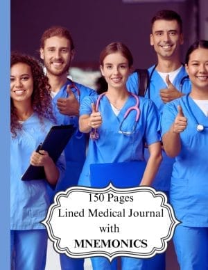 Nursing Line Journal: Composition Book with some Mnemonics and Med calculation Formular