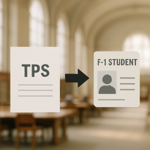 Guide to Changing Status: From TPS to F-1 Student