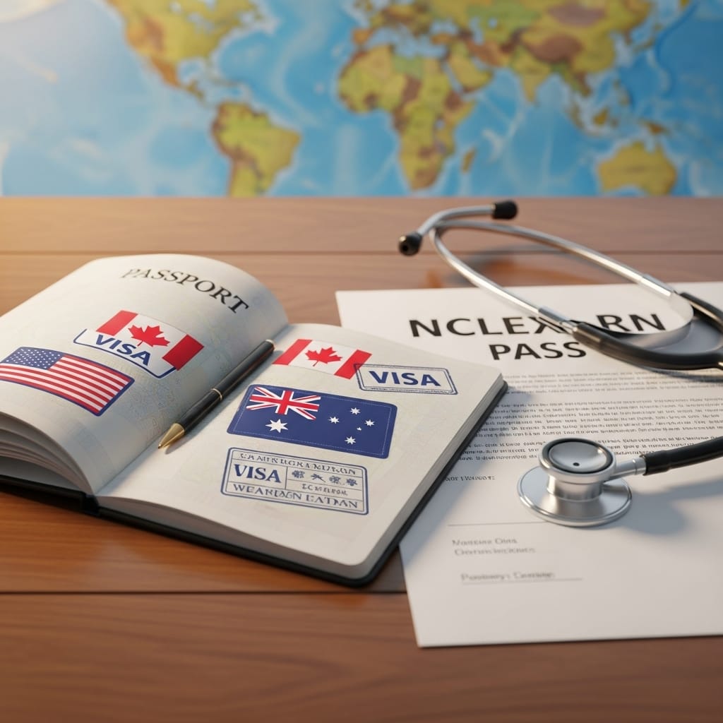 Your Nursing Passport: Top NCLEX-Recognized Countries & BSN Pay Rates for 2025
